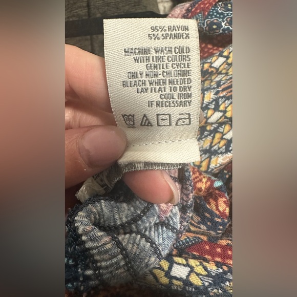 American Rag Multi-Colored Aztec Sleeveless Maxi - Picture 3 of 3